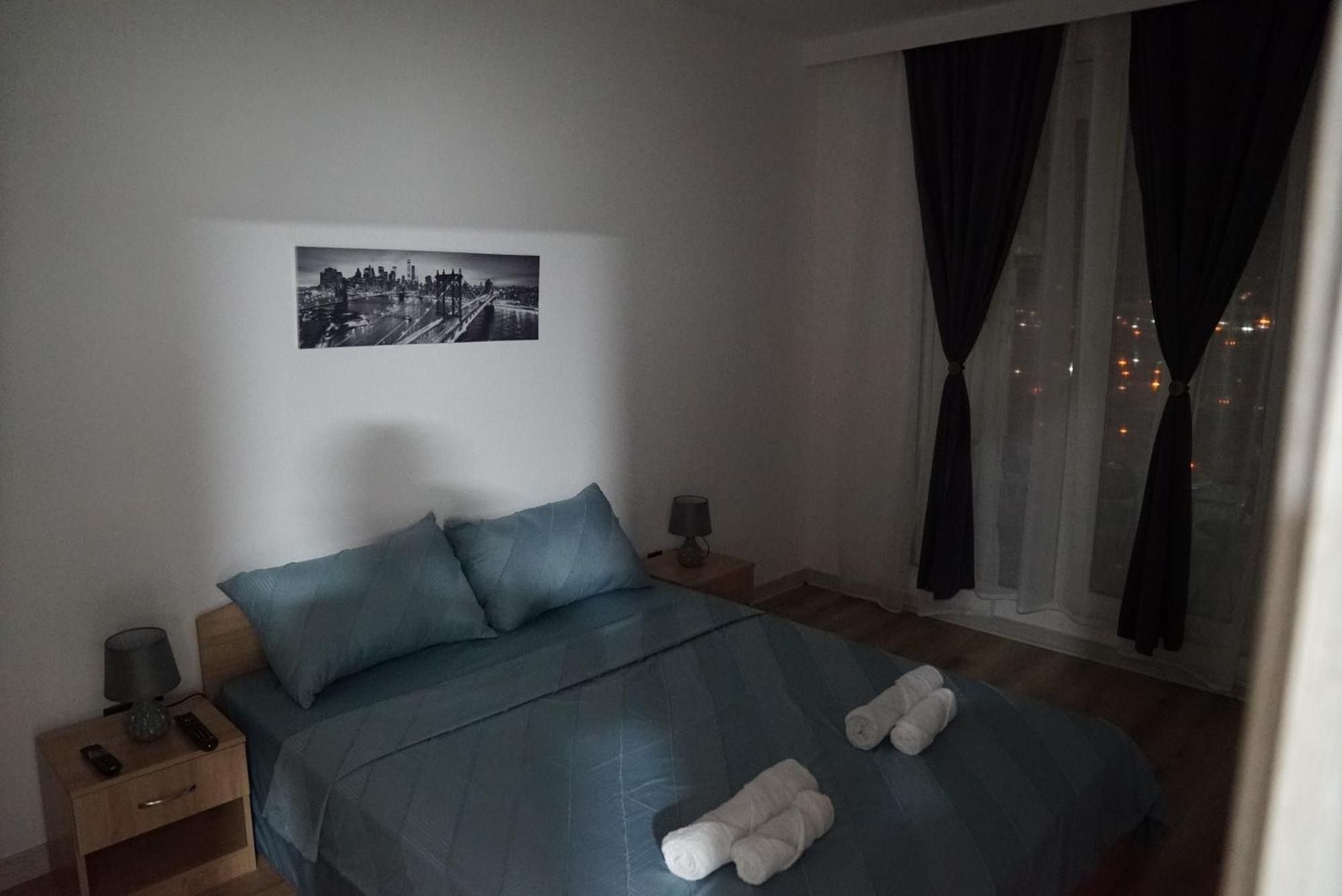 Skopje Sky City 19Th Floor Twin & 12Th Floor & 25Th & 33 Floor Apartments & With Pool & Spa & Gym & Parking Included In Price Buitenkant foto